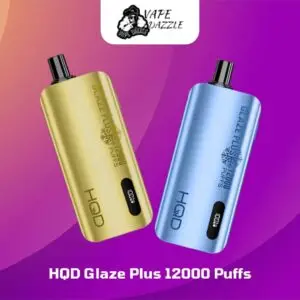 Best HQD Glaze Plus 12000Puffs Disposable Vape In UAE