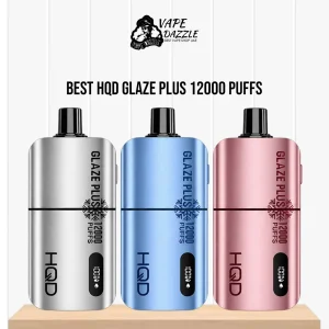 HQD Glaze Plus 12000Puffs Disposable Vape