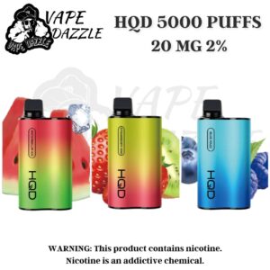 HQD 5000 PUFFS DISPOSABLE VAPE UAE
