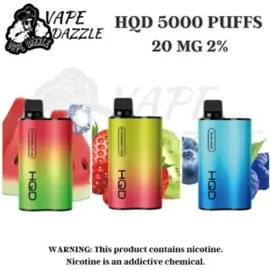 HQD 5000 PUFFS DISPOSABLE VAPE UAE