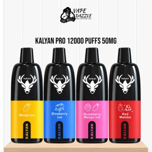 KALYAN Pro 12000 Puffs 50MG Disposable Vape in UAE