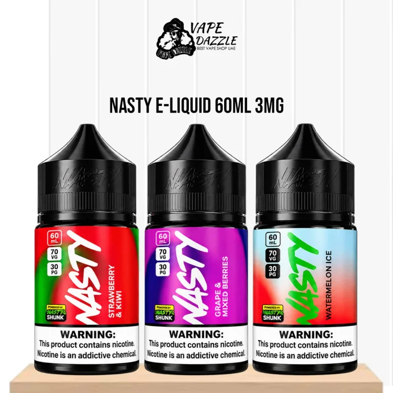 NASTY 60ML E-LIQUID 3mg