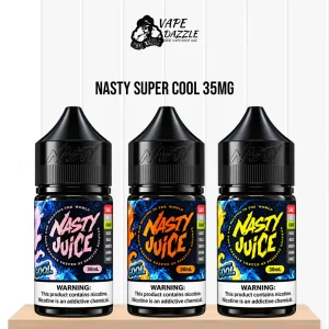 Nasty Super Cool 35mg Salt Nicotine E-Liquid