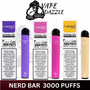 Nerd Bar 3000 Puffs 20MG