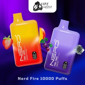 Nerd Fire 10000 Puffs 20MG Nicotine Disposable vape UAE