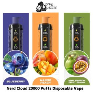 Nerd cloud Disposable Vape 6MG Nicotine with 20000 puffs