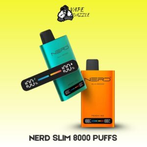 Nerd Slim 8000 Puffs disposable Vape Device Kit