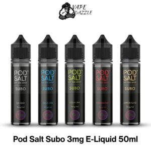Pod Salt Subo 3mg 50ml E-Juice in Dubai