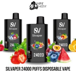 SILVAPER 24000 PUFFS 20 MG Disposable vape in UAE