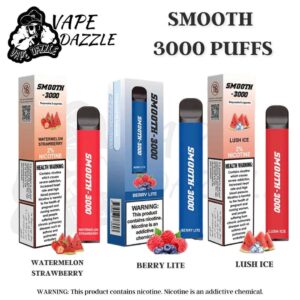 Smooth 3000 Puffs  Disposable Vape  Buy Online Shop In Dubai| Vape Dazzle Co