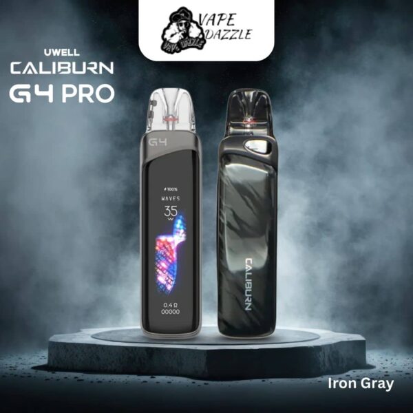 uwell caliburn g4 pro iron gray Uwell Caliburn G3 Refillable Pod main image 1