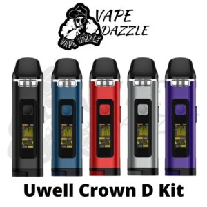 Uwell Crown D Pod Mod Kit System 1100mAh 3ml In UAE Dubai