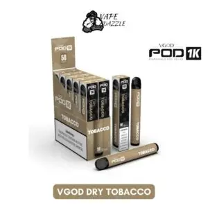 Vgod Pod 1k Dry Tobacco Disposable vape UAE