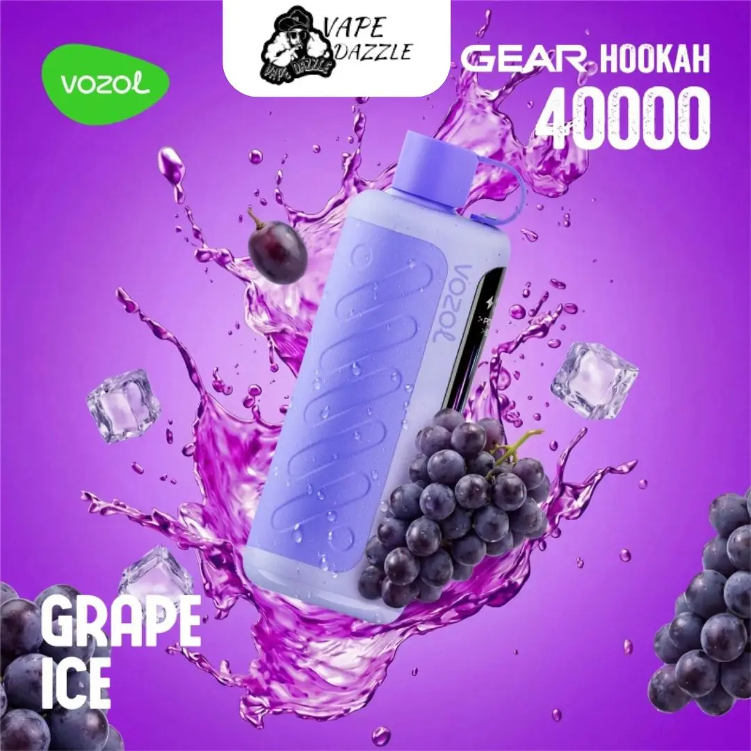 Vozol-Gear-Hookah-Grape-ice-40000-Puffs
