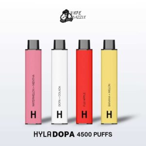 Hyla Dopa 4500 Puffs | Nicotine Free  Disposable Vape