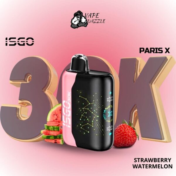 New ISGO Paris X 30000 Puffs Disposable vape - vapdazzle