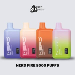 Nerd Fire 8000 Puffs Disposable Vape in Dubai