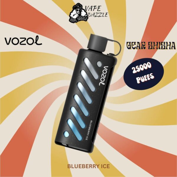 vozol 25000 blue mojito Vozol 25000 Blue Mojito Vozol Gear Shisha 25000 Puffs from Premium Quality  Vape Shop main image 1