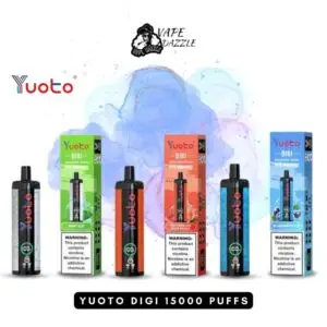 Yuoto Digi 15000 Puffs new Disposable by Yuoto