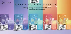 Elf Bar vape smooth flavours