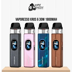 Vaporesso XROS 6 30W 1800mAh Pod Kit in UAE
