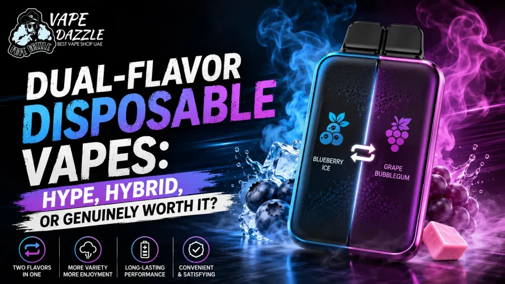 Dual-Flavor Disposable Vapes