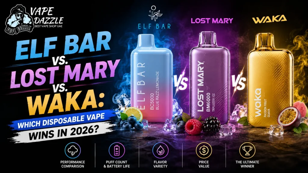 Elf Bar vs. Lost Mary vs. Waka