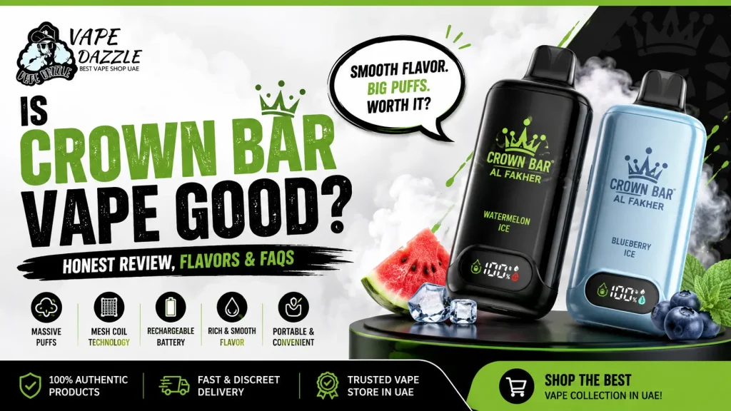 Is Crown Bar Vape Good