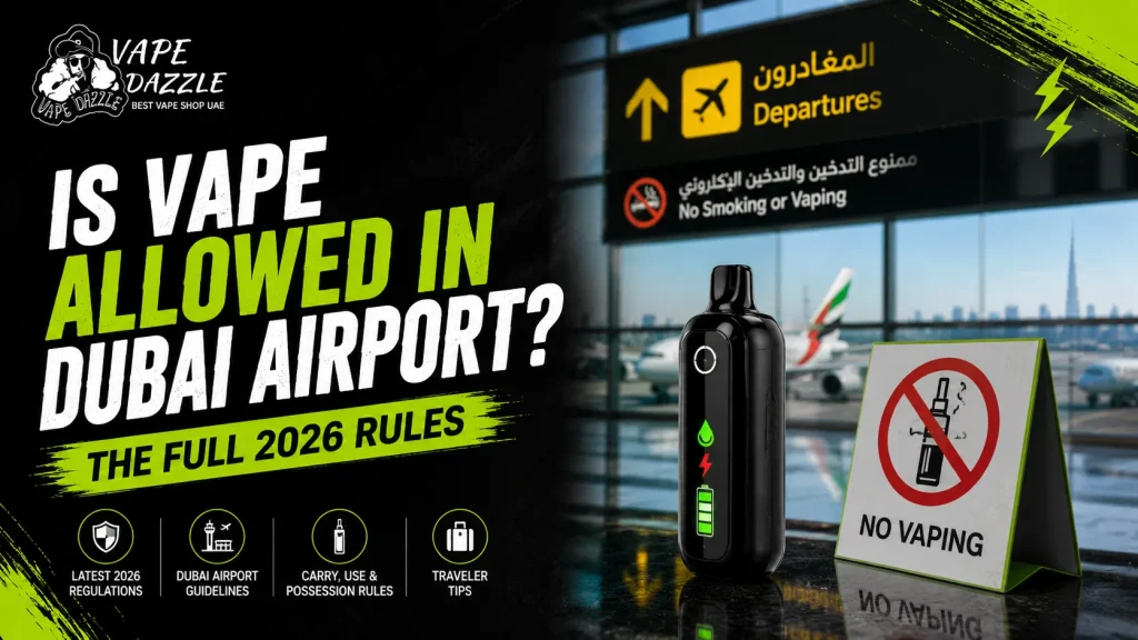 Is Vape Allowed in Dubai Airport