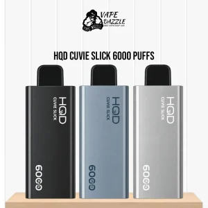 HQD Cuvie Slick 6000 Puffs 20mg Disposable Pod Device in UAE