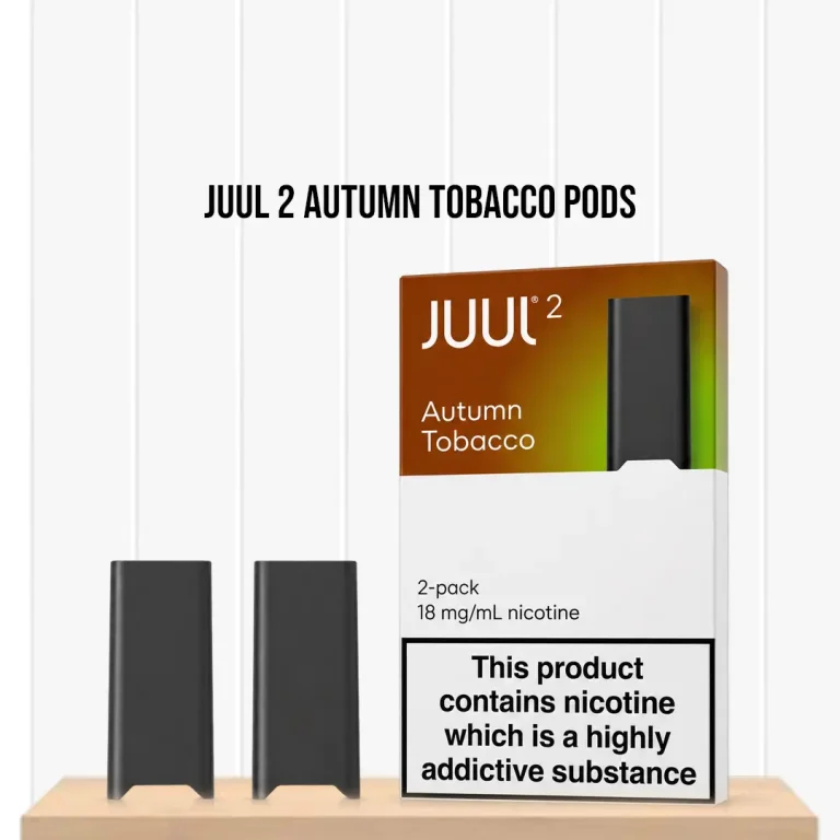 JUUL 2 Autumn Tobacco Pods 2pcs Pack | 18mg Salt Nicotine