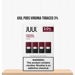 JUUL Virginia Tobacco Pods 3% 4-Pack 30mg in UAE