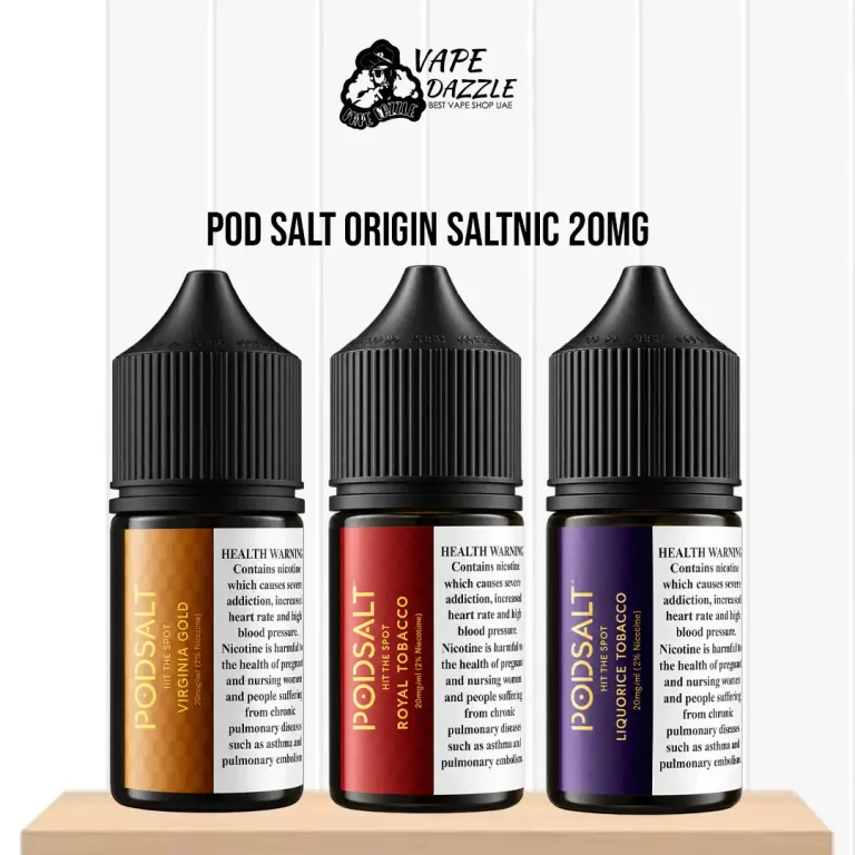 Pod Salt Origin 20mg Saltnic 30ml Tobacco E-Liquid in UAE