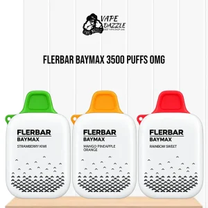 Flerbar Baymax 3500 Puffs 0mg Disposable Vape UAE