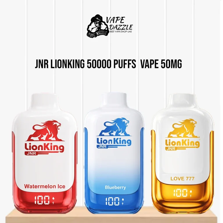 JNR LionKing 50000 Puffs Disposable Vape 50mg in UAE