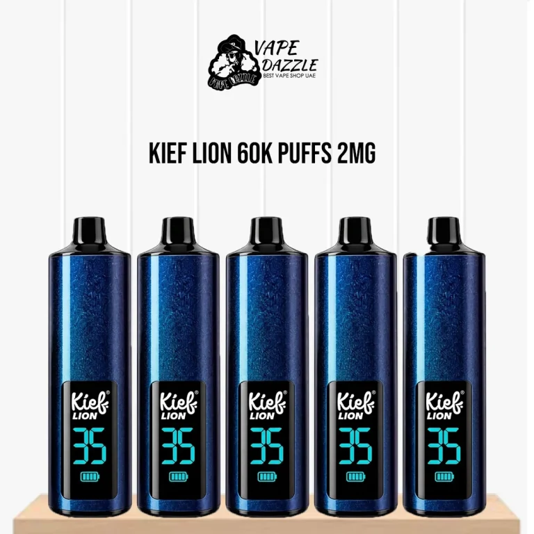 Kief Lion 60K Puffs 2mg Disposable Vape in UAE