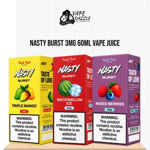 Nasty Burst 3mg 60ml Vape Juice in UAE