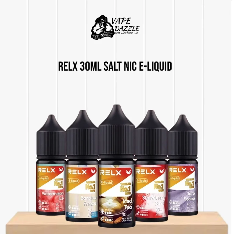 RELX 30ml Salt Nic E-Liquid 30mg in UAE