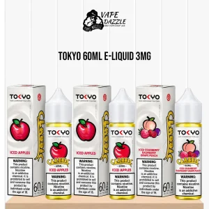 Tokyo Classic Series 60ml 3mg E-Liquid Dubai