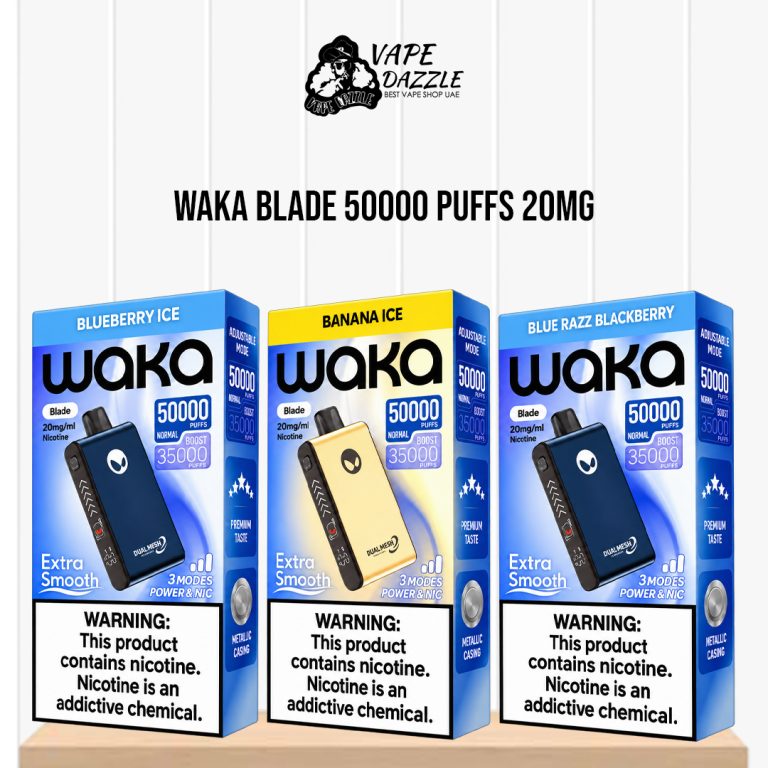 Waka Blade 50000 Puffs 20mg Disposable Vape UAE
