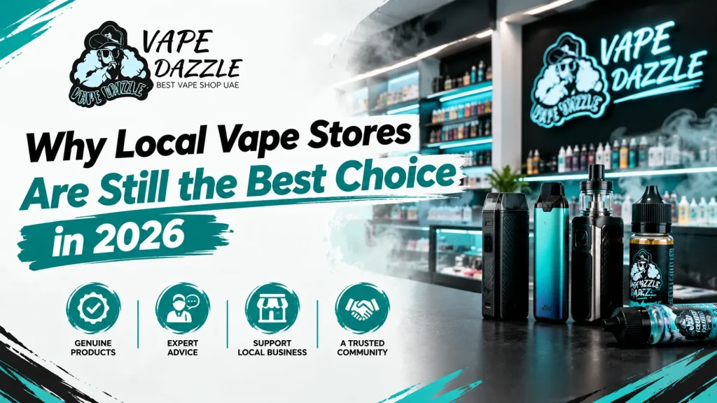 Why Local Vape Stores Are Still the Best Choice in 2026
